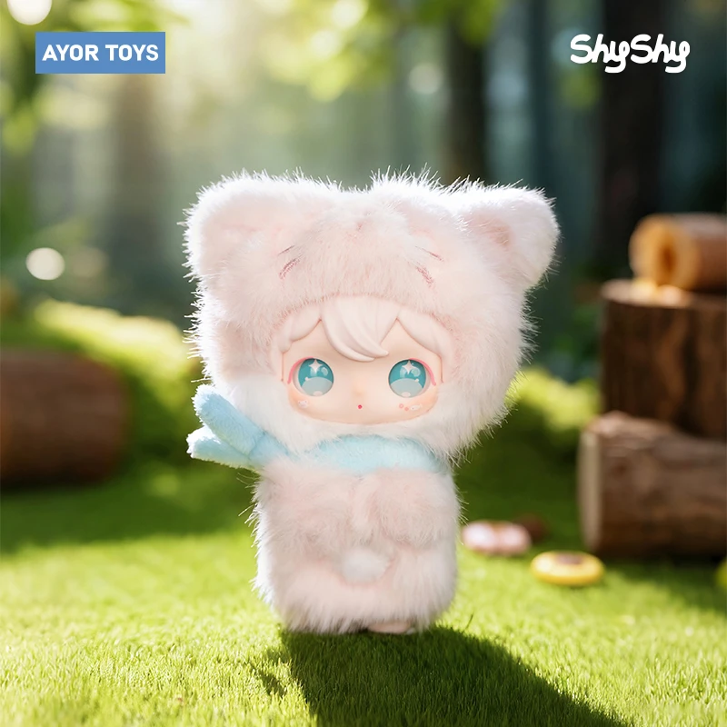 جديد AYOR TOYS Shyshy V2 بلدي ليتل يو الفينيل صندوق أعمى العصرية اللعب لطيف سلسلة حزمة معلقة تحصيل صندوق غامض هدية