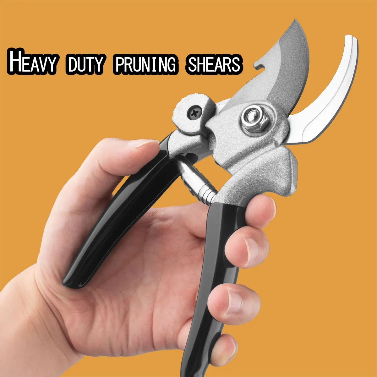 

Professional Pruning Shears for Fruit Trees, Heavy Duty Shark Head Garden Shears - Labor Saving & Durable Gardening Tools