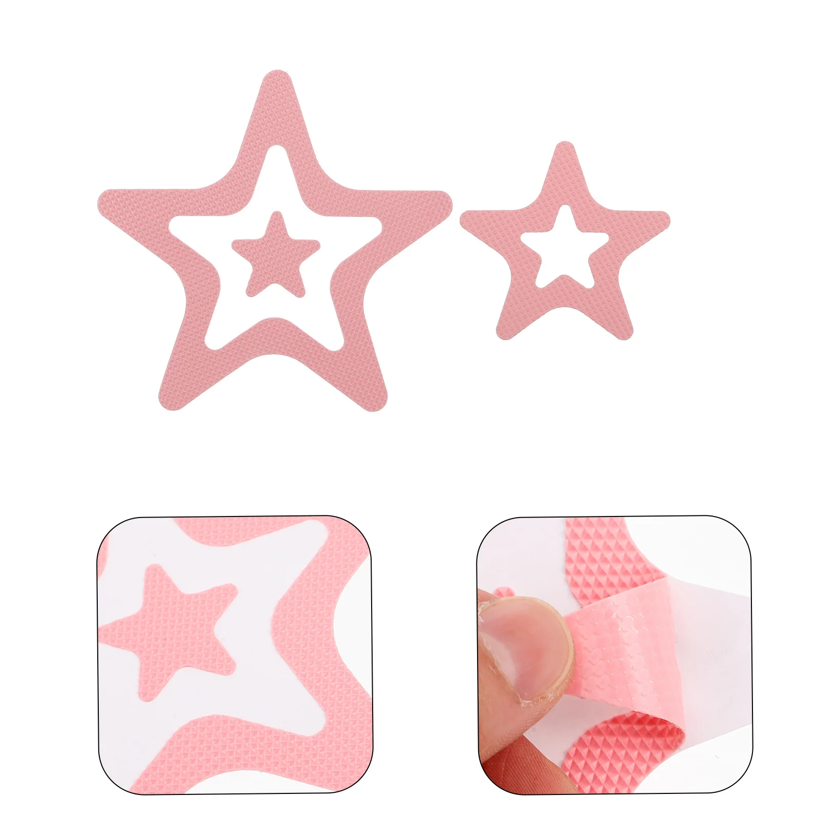 

12pcs Anti Shower Stickers Bath Tub Decals Non Skid Star Design PEVA Waterproof Kids Safety Bath Shower Grip Mat Bathroom