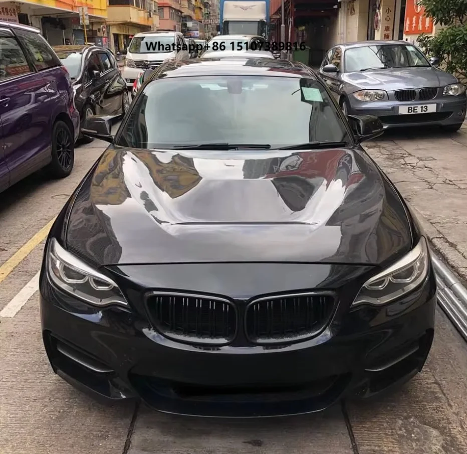 Carbon Fiber Hood for F22 2 Series / F87 M2 2014-2021 | GTS Style Front Bonnet Replacement | OEM-Style Fit