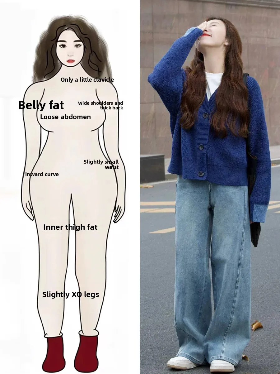 

Spring Faion plus Size Women's Clothing Set Conceal Meat Slimming ular Beautiful Matching Casual Sle Long Sve V-Nec...