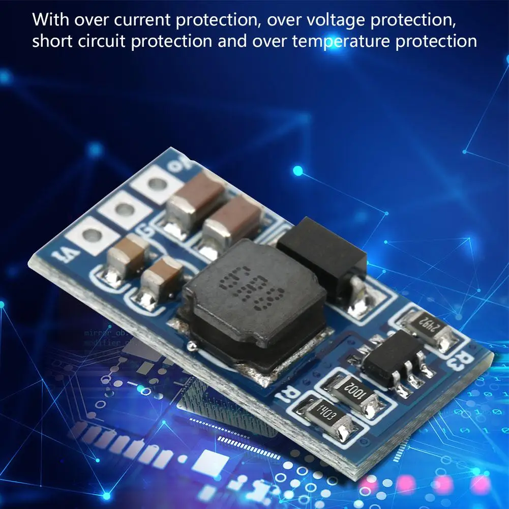 

2 шт. повышающий модуль постоянного тока для светодиодного двигателя 7 Вт 2,6-5,5 до 5 В 6 В 9 В 12 В ND0412SA (без контакта 9 В)