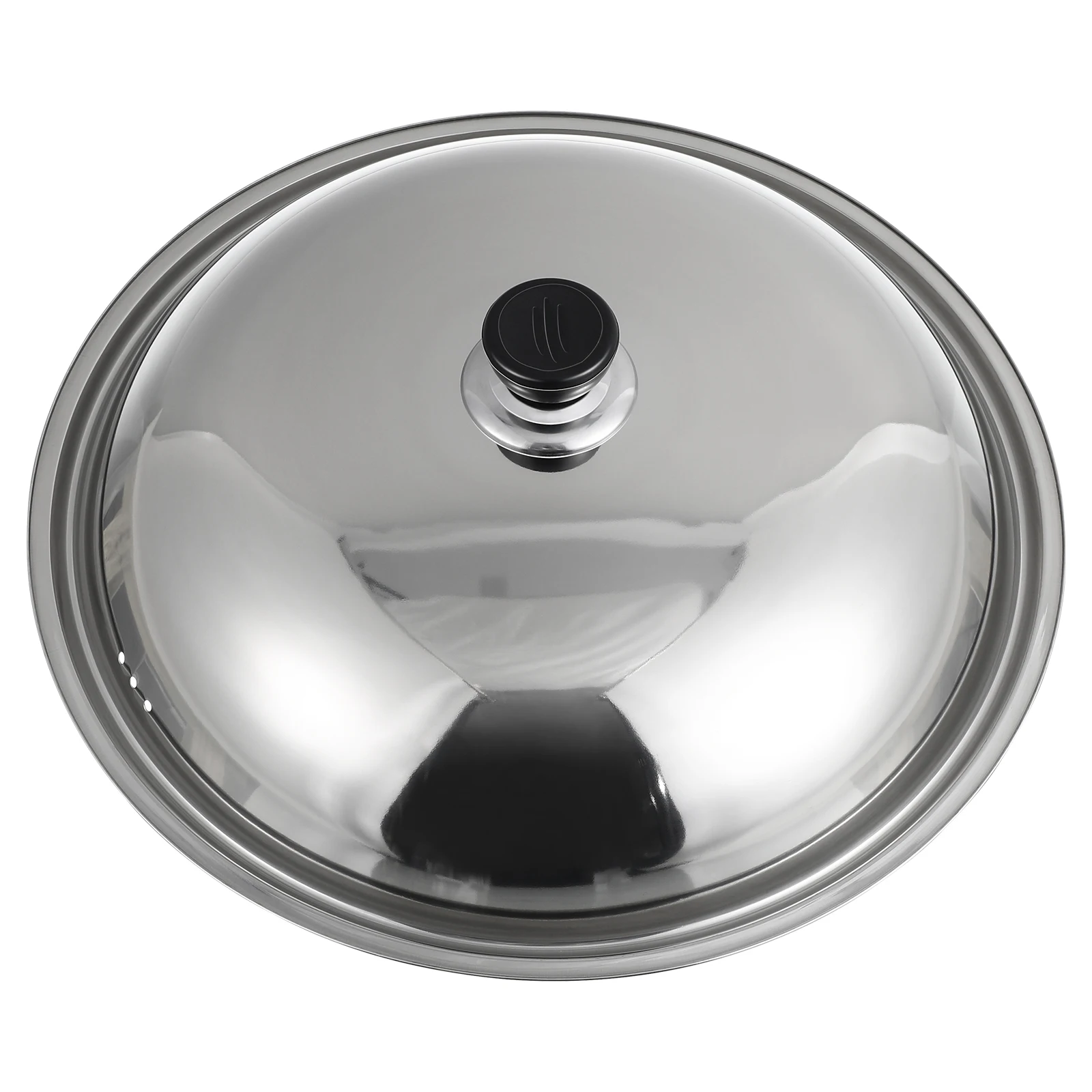 

Stainless Steel Pot Cover Anti Scalding Removable Handle Wok Lid Heat Resistant Oil Splashing Protector Cookware Kitchen Gadget