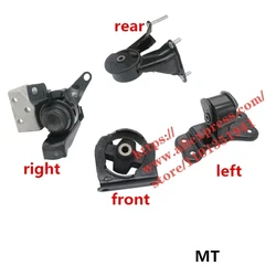 Engine foot rubber pier for BYD F3 G3 L3 F3R Engine support rubber mounting bracket suspension cushion MT