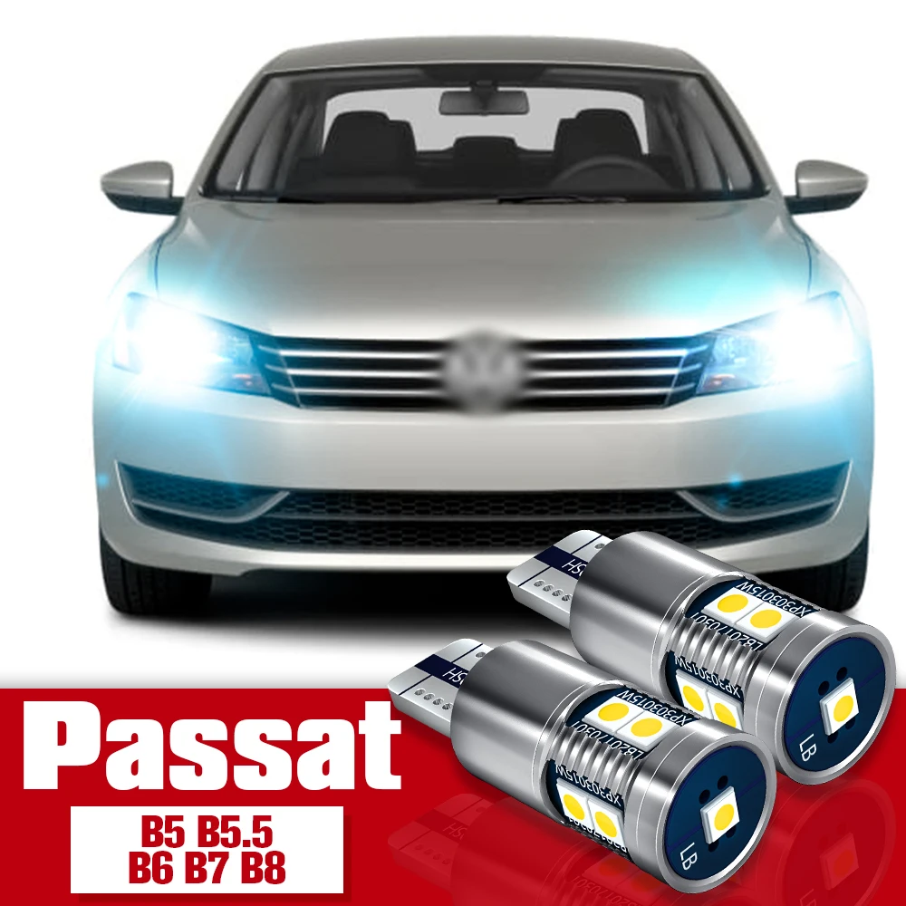 

2pcs Parking Light Accessories LED Bulb Clearance Lamp For VW Passat B5 B5.5 B6 B7 B8 CC 1996-2020 2008 2009 2010 2011 2012 2013