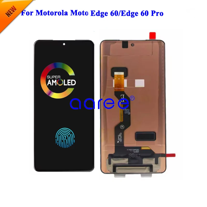 New Model 6.7'AMOLED LCD Screen For Moto Edge 60 Fusion LCD For Moto Edge 60 Pro Display LCD Screen Touch Digitizer Assembly