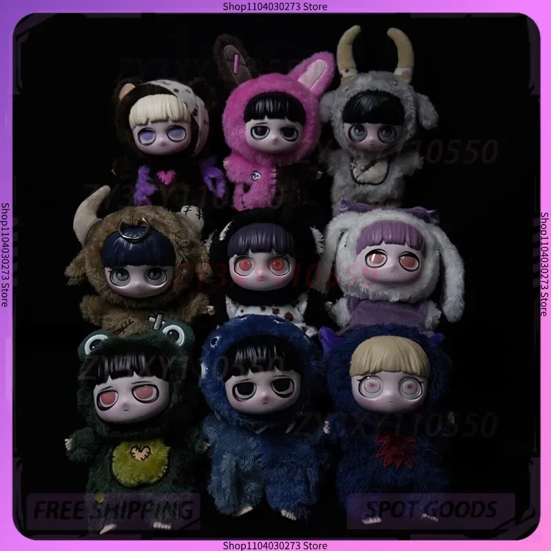 2025 المبيعات الساخنة كيكي مفتاح صغير أصيلة القوطية نمط ليلة قزم صندوق أعمى قلادة العصرية تحصيل لعبة للفتيات هدية عيد ميلاد