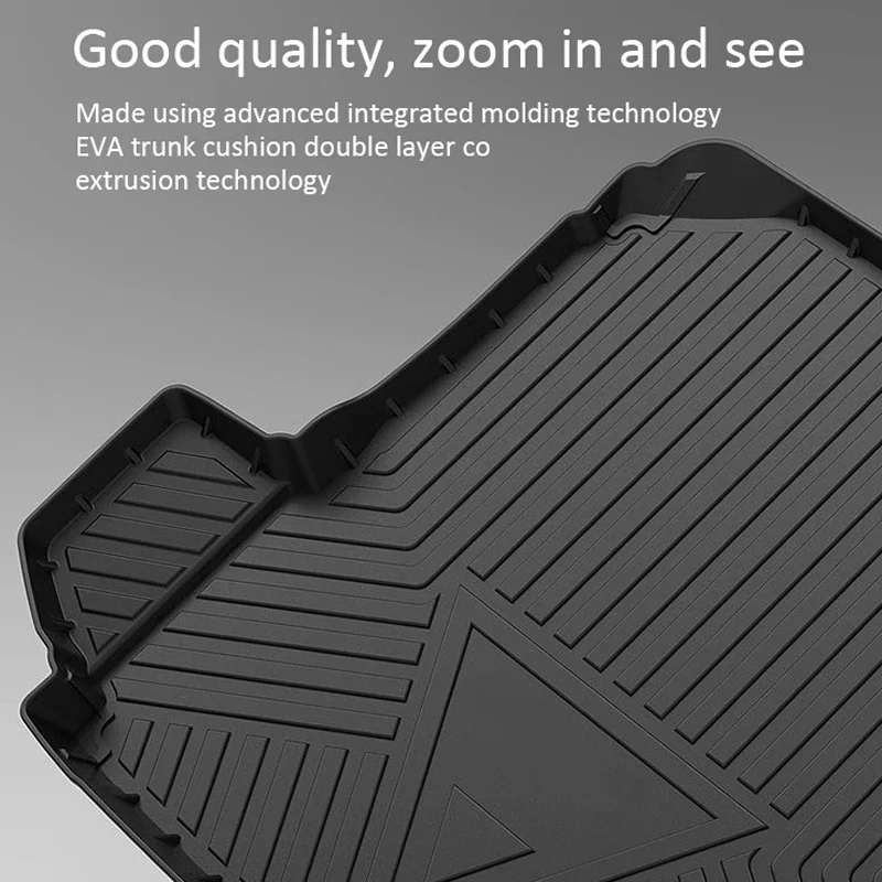 Car EVA Rear Trunk Mat For JAC Refine S2 JS2 Sei 2 EV6S iEV7S iEV40 EVO3 2015~2023 Luxury Trunk Storage Pad Rug Auto Accessories