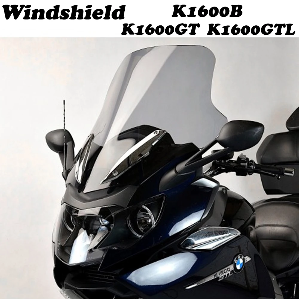 

Motorcycle Accessories Windshield For BMW K1600GT 2011-2025 K1600GTL 2011-2025 K1600B 2018-2024 Increased Front Windshield