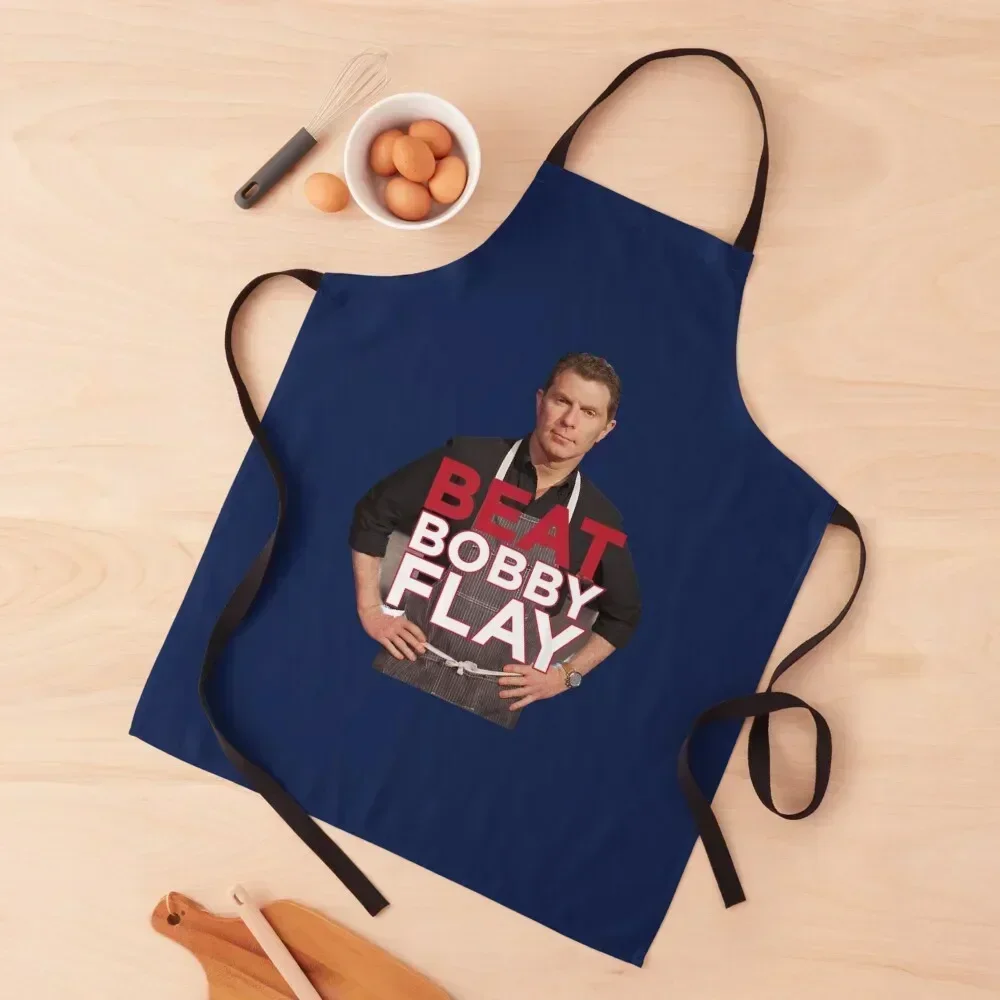 

Beat Bobby Flay Apron Kitchen Front Kitchen Novel Kitchen Accessories Men gift Women's Apron