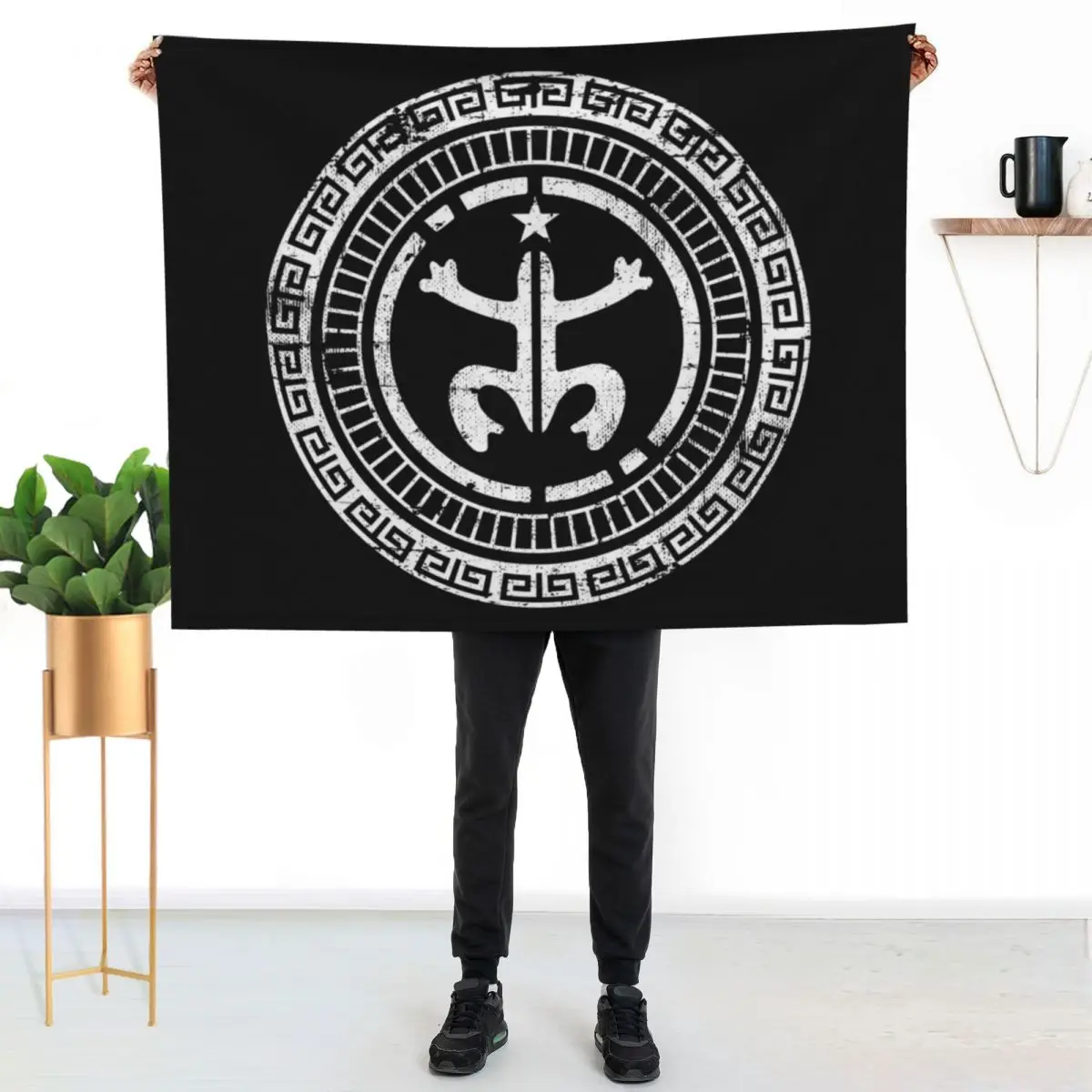COQUI TRIBE? Taino Edition Throw Blanket Sleeping Bag Sofa Throw Furry blankets ands Flannels Luxury Throw Blankets