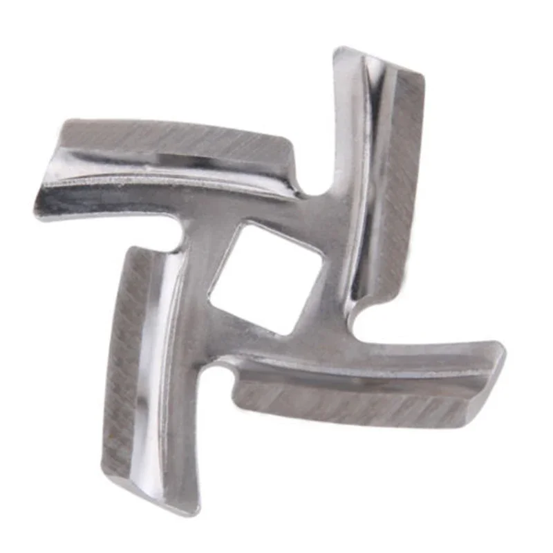 1/3pcs Meat Grinder Mincer Stainless Blade Mincer Kitchen Accessories Spare Parts With 8mm Inner Hole