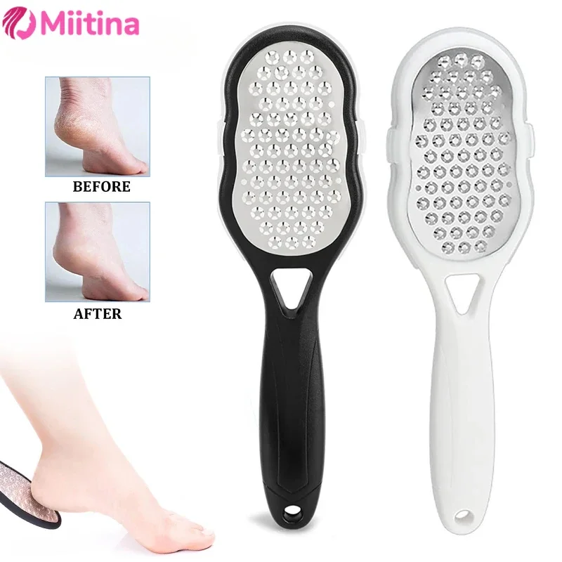 

Foot Care Stainless Steel Foot File Scraper Callus Remover Professional Feet Pedicure Tools Foot Corn Removal Dead Skin Remover