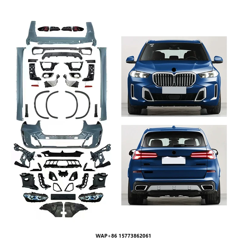 

G05 Early Stage 2019-2022 Car Modification Later Stage 2023 MT Front and Rear Bumper Non-destructive Body Kit for Bmmer X5
