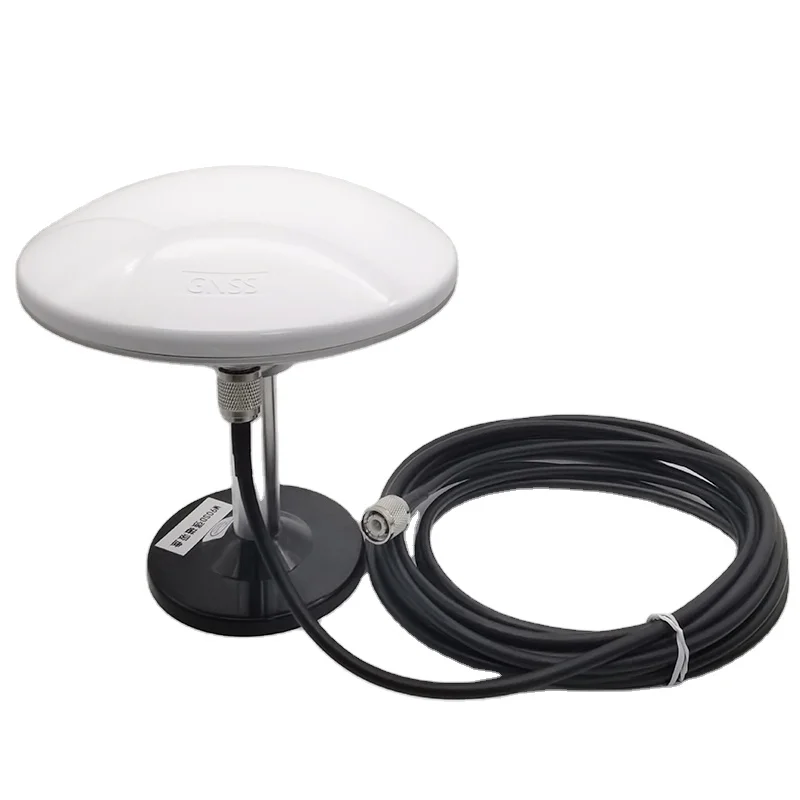 High gain GNSS  RTK antenna with Magnetic base TNC connector for surveying and mapping