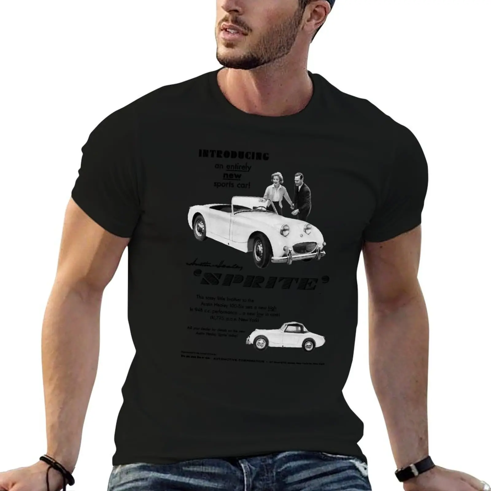 

AUSTIN HEALEY FROGEYE SPRITE T-Shirt t shirt personalised man t shirts for men T-Shirt