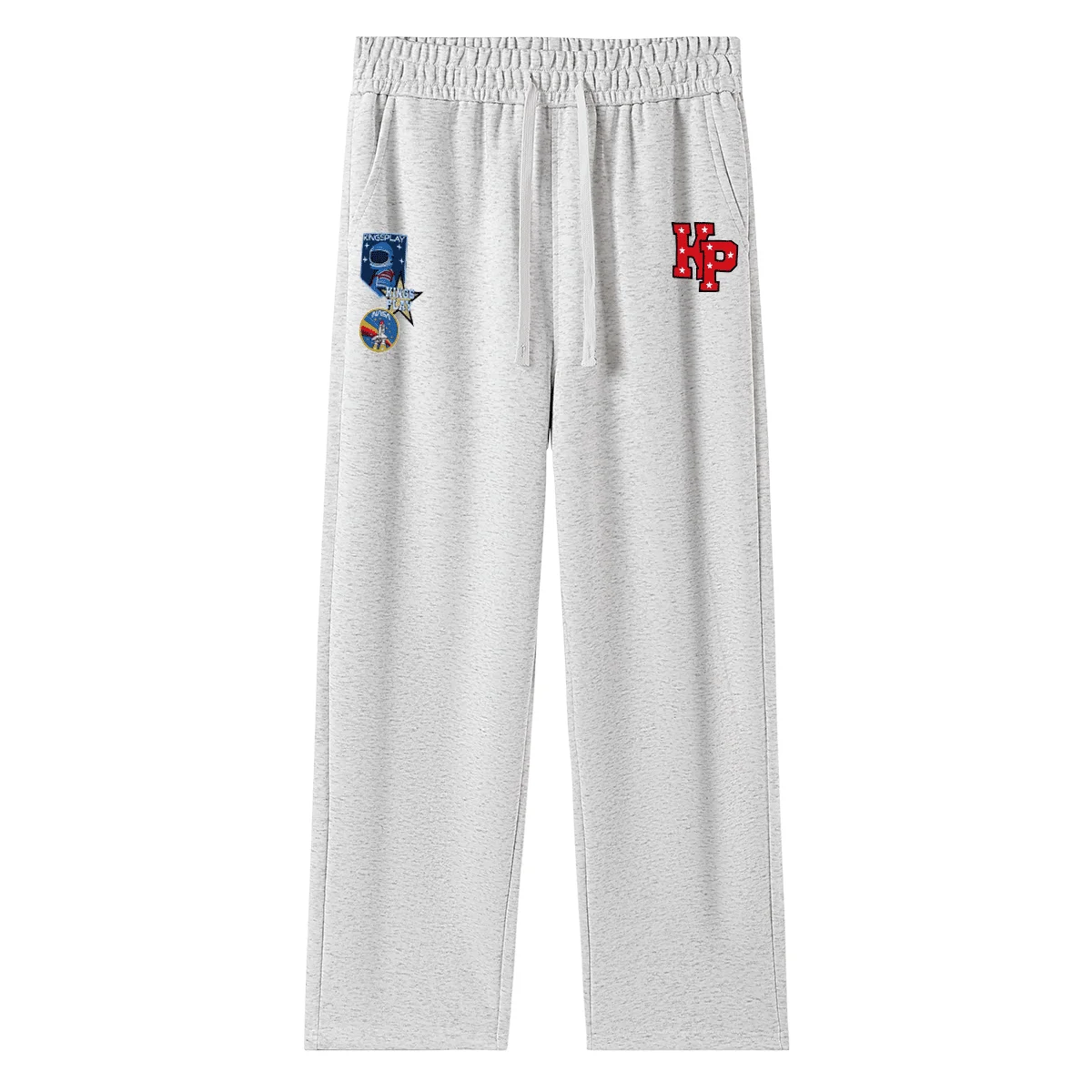 Y2K سراويل رياضية فضفاضة مستقيمة الساق للرجال، تصميم طباعة شخصية، سراويل غير رسمية على طراز الهيب هوب هاراجوكو، أزياء الشارع #4