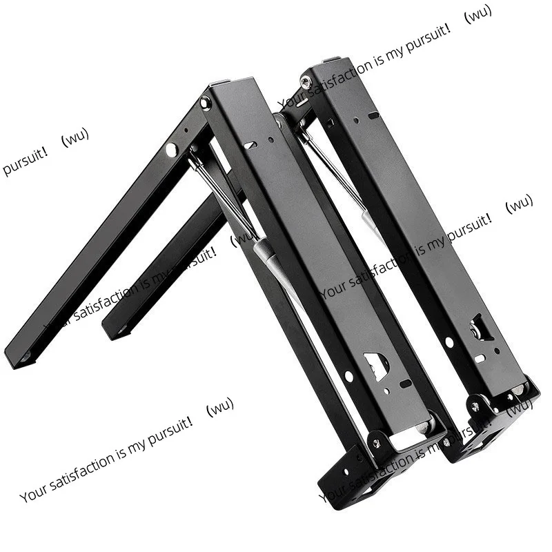 Air pressure cushioning folding stool, entrance furniture invisible bracket accessories shoe changing stool multi-functional