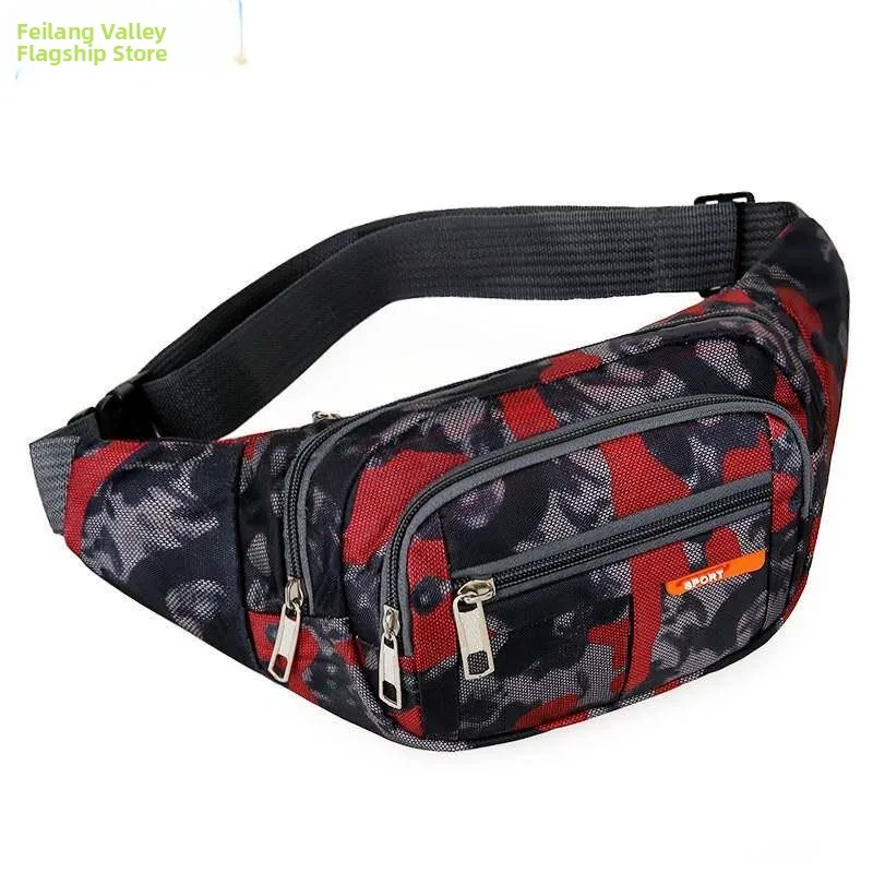 

Sports Universal Thin Running Invisible Waterproof Men's Waist Bag Fitness Thickened Multi-functional Bag Fly Blue Valley