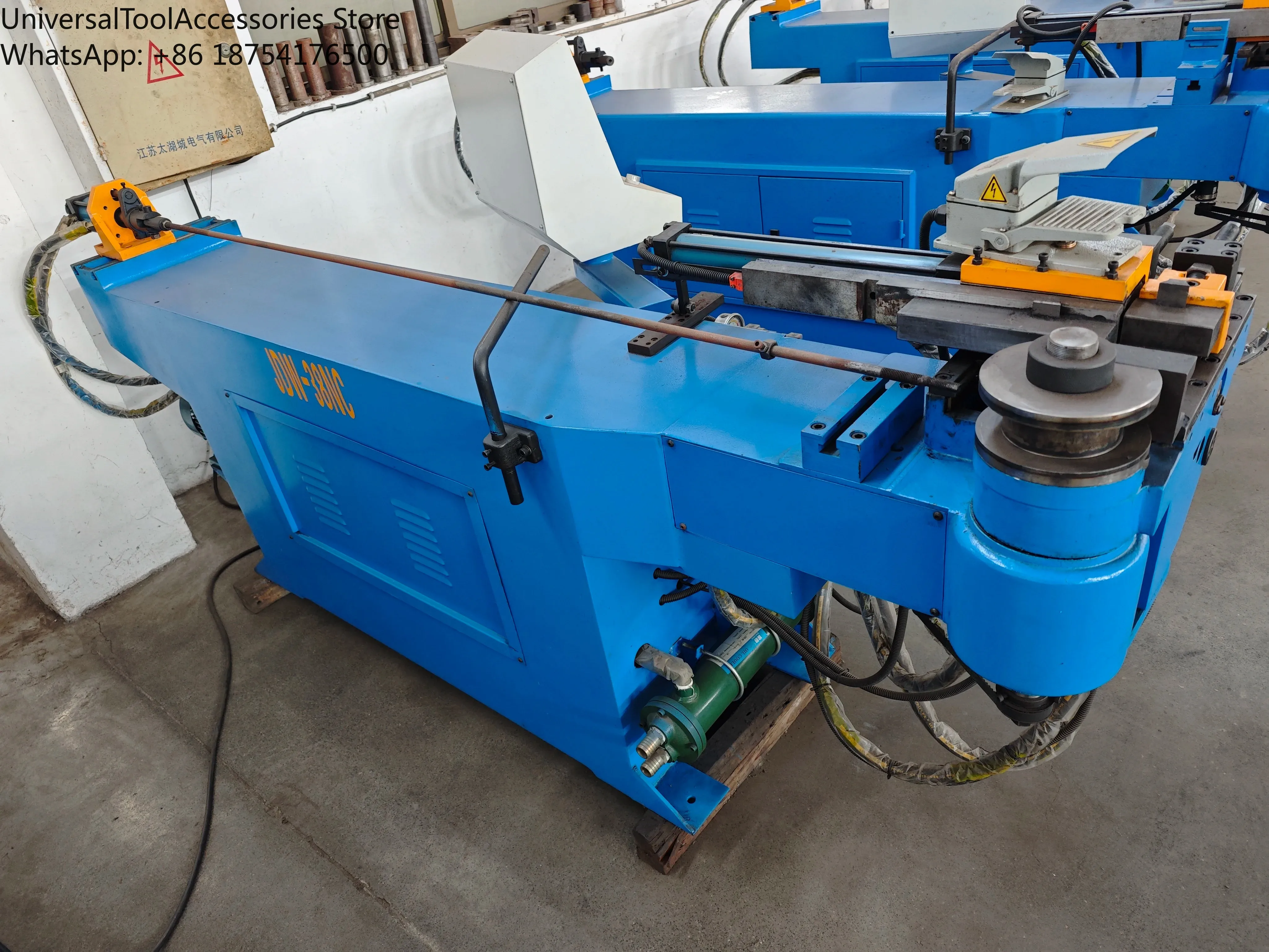 JDW-38NC Hydraulic Semi-automatic Pipe Bender Stainless Steel Pipe Bender NC Metal Pipe Bending Machine