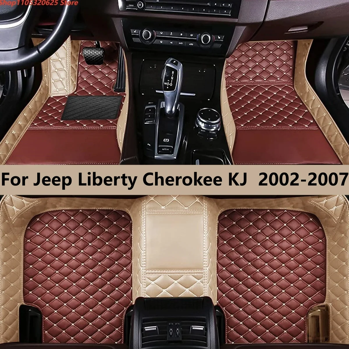 

Автомобильные коврики для Jeep Liberty Cherokee KJ 2002~2007, индивидуальные автомобильные коврики, покрытие для пола автомобиля, аксессуары для интерьера