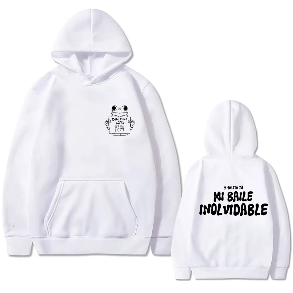 

Hot Sale Rapper Bad Bunny Debi Tirar Mas Fotos DTMF World Tour 2026 Hoodie Men Women Hip Hop Fashion Street Oversized Sweatshirt