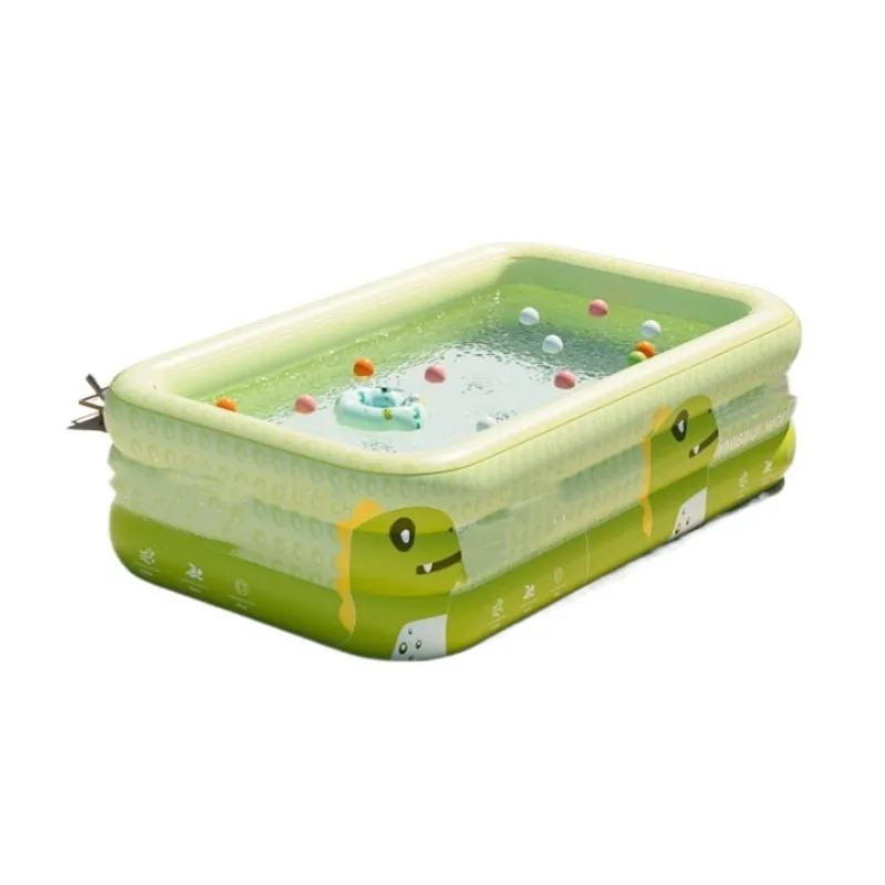 

Top fashion indoor and outdoor foldable PVC water game pool Baby children's inflatable swimming pool