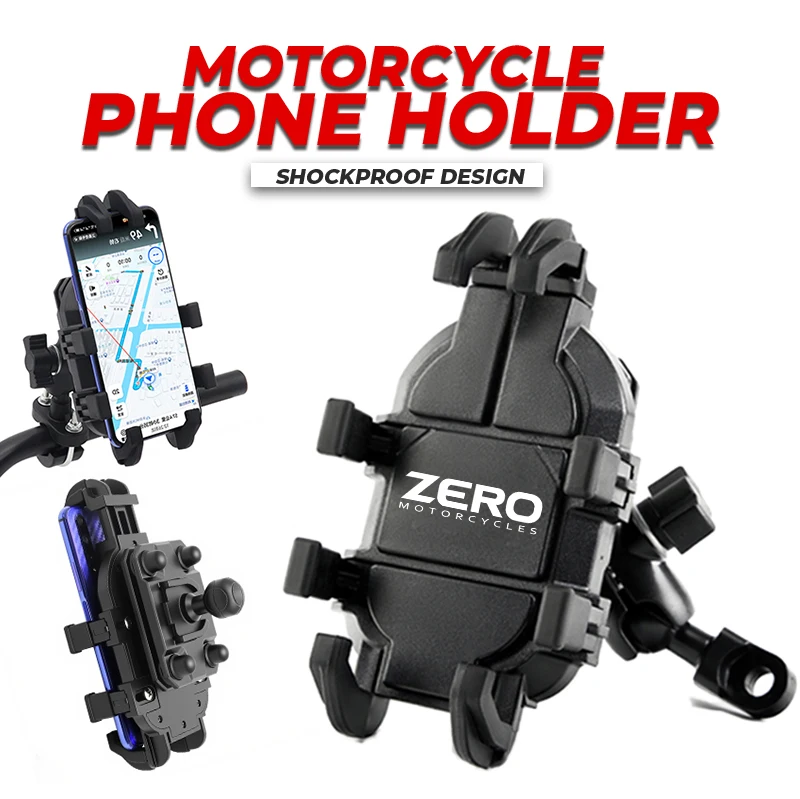 

Держатель для мобильного телефона, GPS-подставка, кронштейн, аксессуары для мотоциклов для ZERO JDM DSR FX FXE FXS SR/F SR SR/S 8X 10X, аксессуары