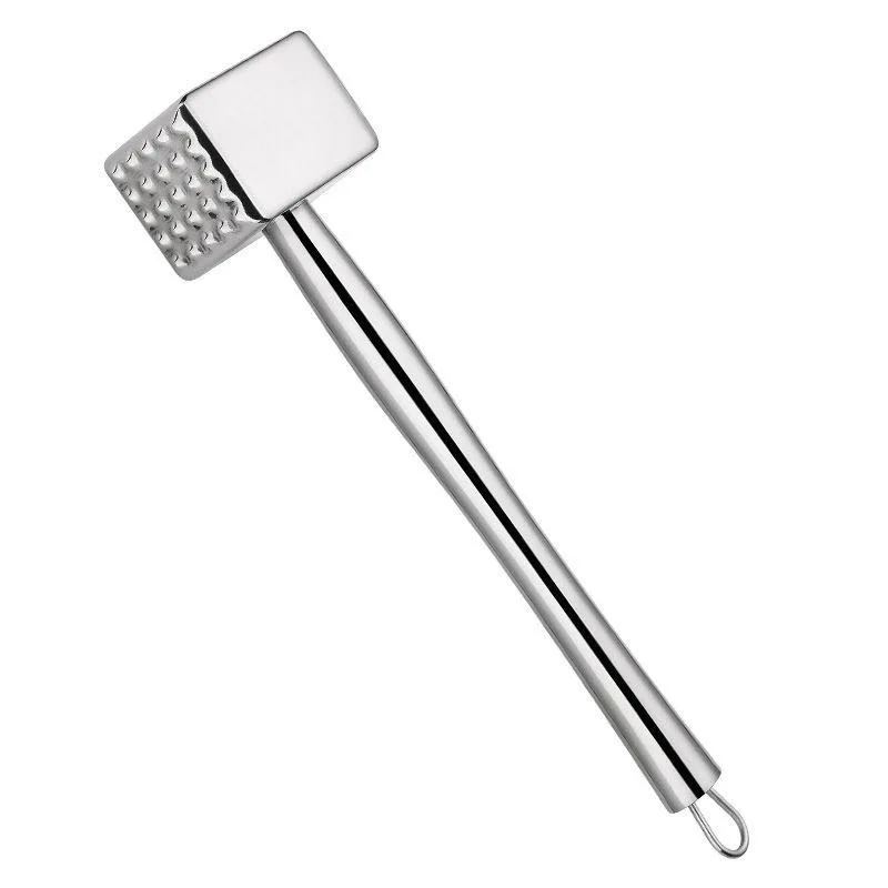 Steak Hammer Loosening 304 Stainless Steel Meat  Steak Tool Hammer Pork Chop Meat Beat Meat Tenderizer Hammer