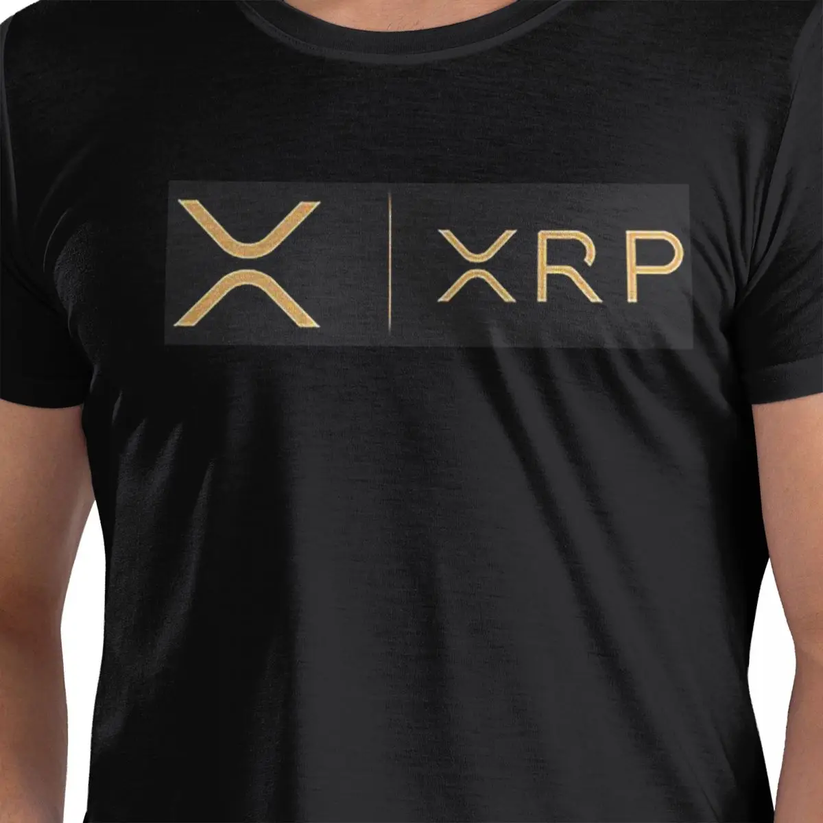 

XRP Криптовалюта XRP Футболка из 100% хлопка Мужские футболки большого размера Мужские футболки с круглым вырезом и коротким рукавом S-6XL