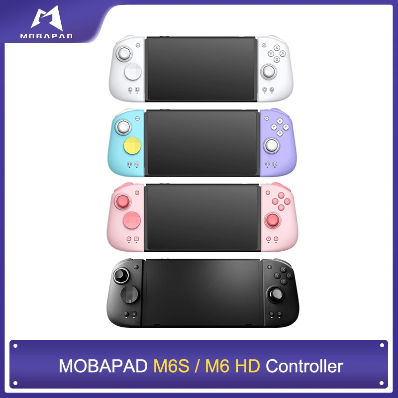 Mobapad M6s For Nintendo Switch Controller Pro Adjustable Joystick Hall Effect Controller Hd Vibration/6-Axis Gyro JoyPad