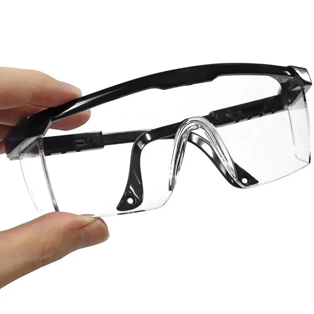 1 Uds. Gafas protectoras contra el viento y el polvo, protección ocular antisalpicaduras, vidrio de seguridad para el trabajo, gafas protectoras impermeables a prueba de polvo