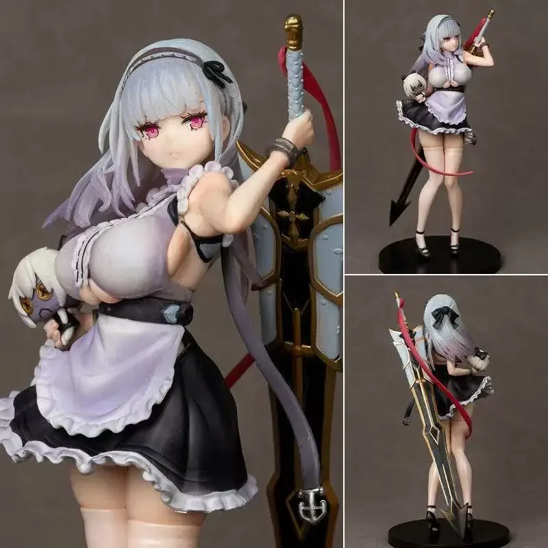 23cm Azur Lane Game Peripherals Dido Maid anime figures sexy girl Desktop Decoration Ornaments Children'S Toys Birthday Gifts