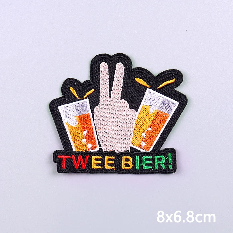 Netherland Carnival Patches Kruikenstader Emblem Embroidery Patches For Clothing Sew On Applique Tilburg Patch DIY
