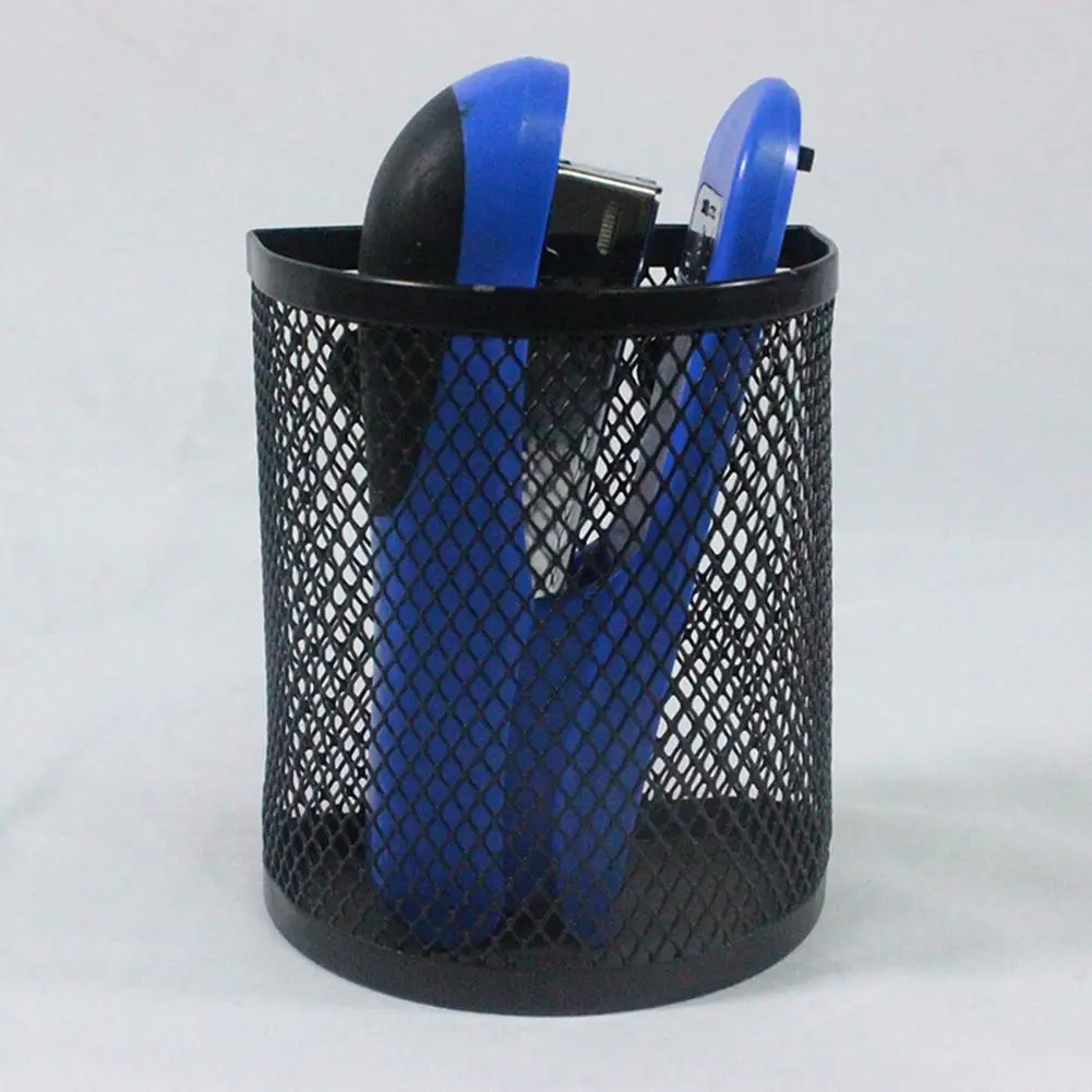 Useful Makeup Brush Container Fine Mesh Keep Tidy Anti-rust Refrigerator Magnetic Storage Holder Countertop Organizer