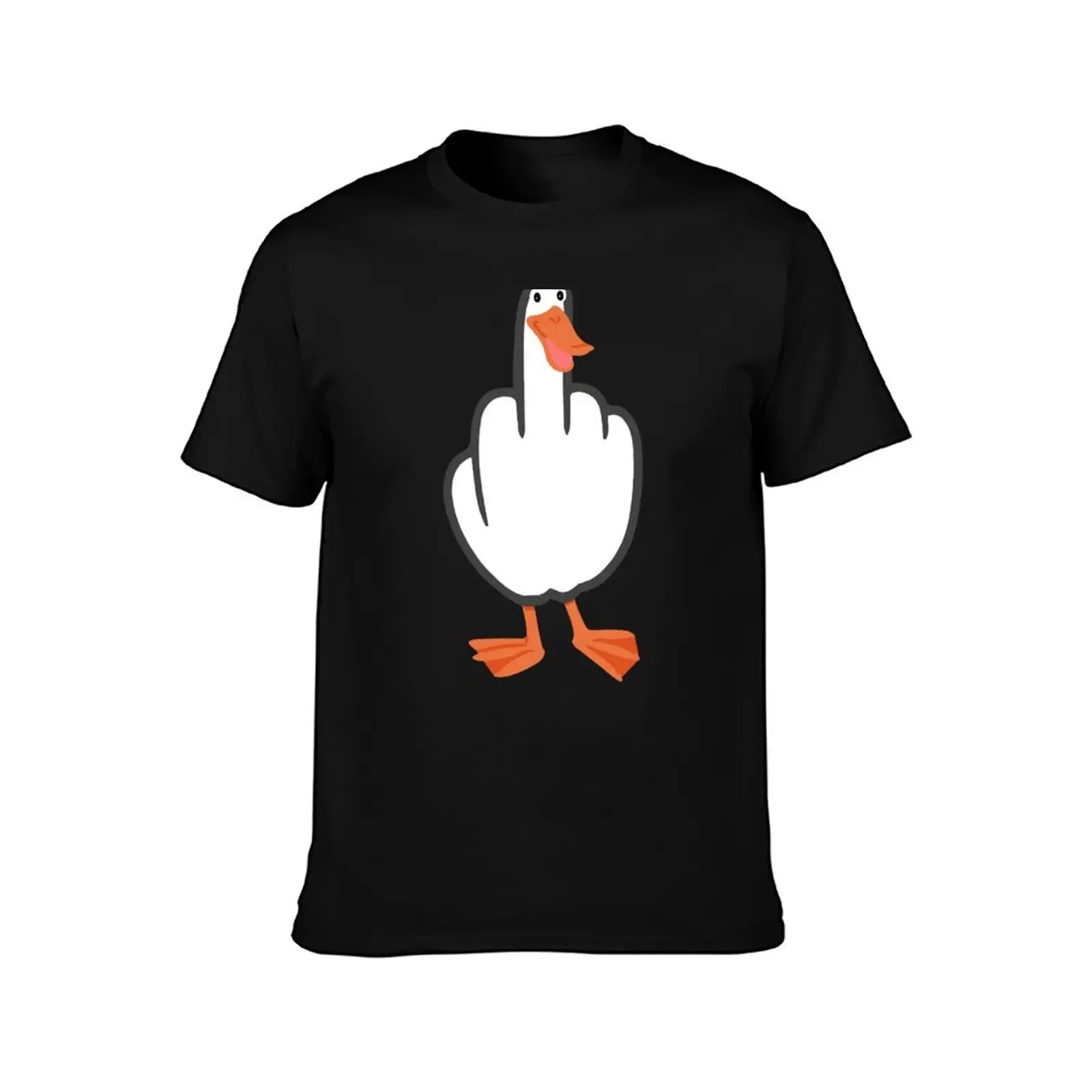 Duck Off. The 'Duck You' Middle Finger. T-Shirt graphics tops t shirts for men pack image 2