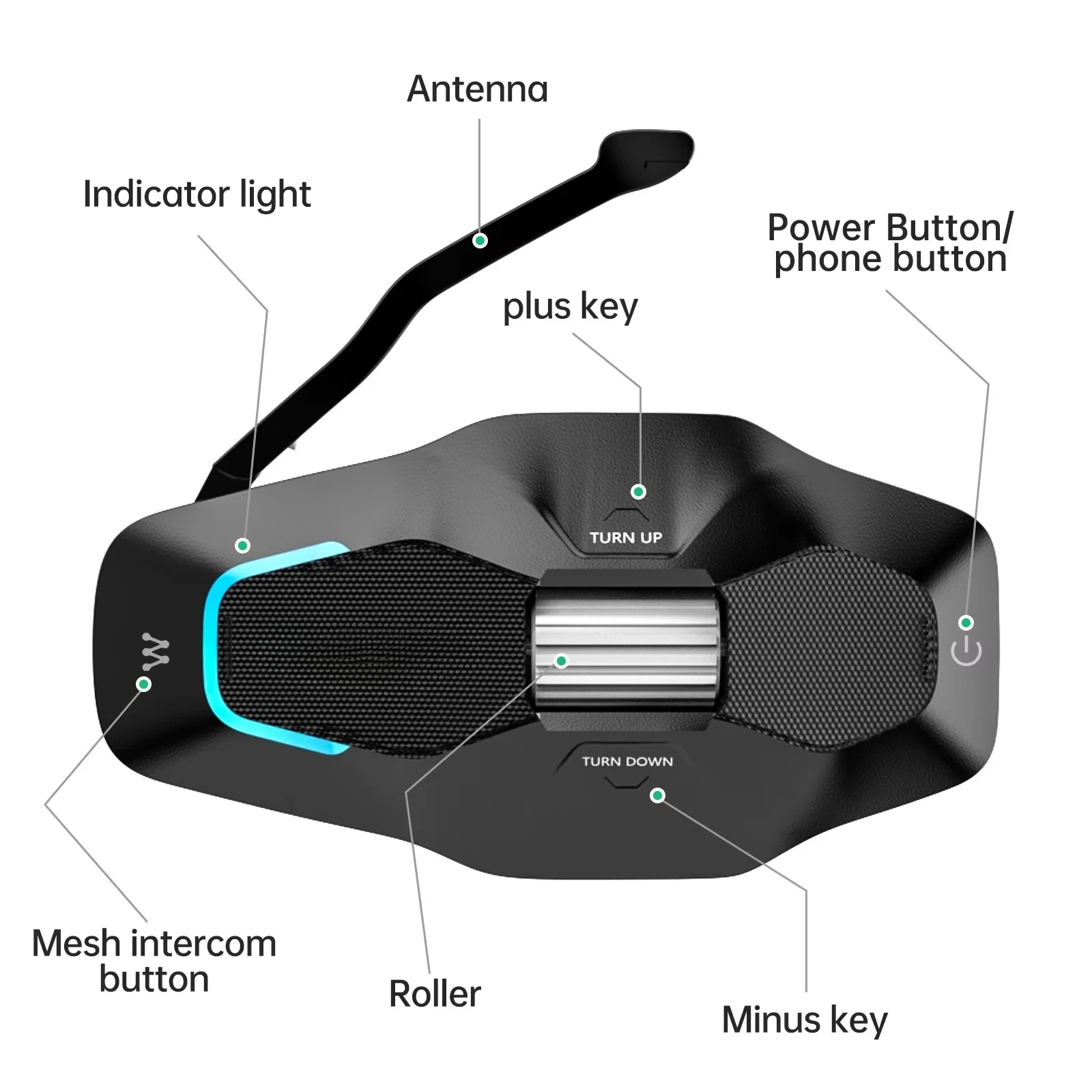 X10 motorcycle helmet walkie-talkie headset mesh group 10 rider call bluetooth