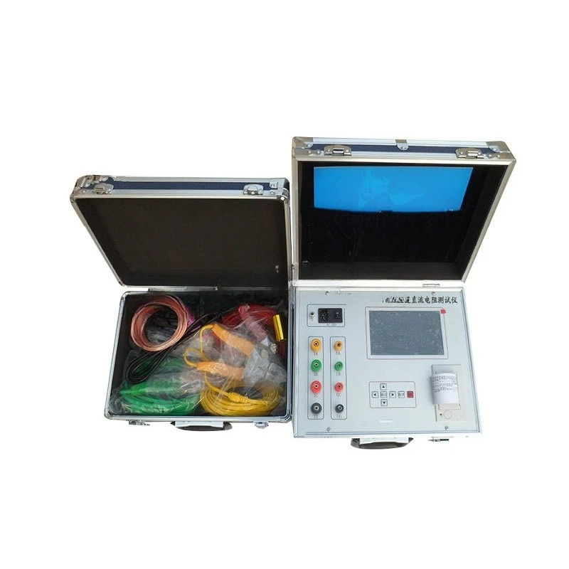 

Transformer DC resistance tester 10A 20A 40A Three-phase DC bridge generator coil direct resistance tester