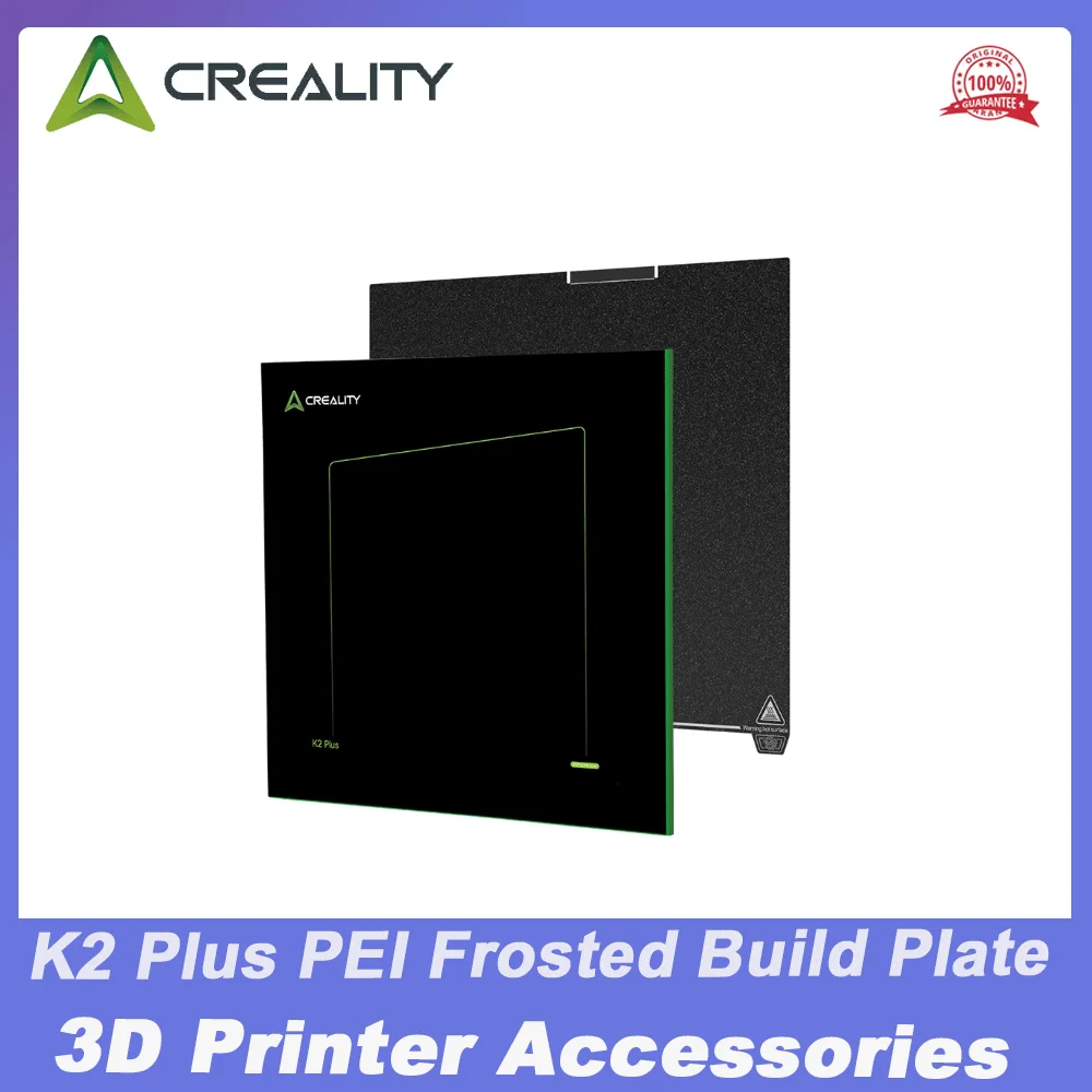 

Матовая PEI-пластина Creality K2 Plus 370x370 мм с порошковым покрытием для 3D-принтера K2 Plus, аксессуары для 3D-печати