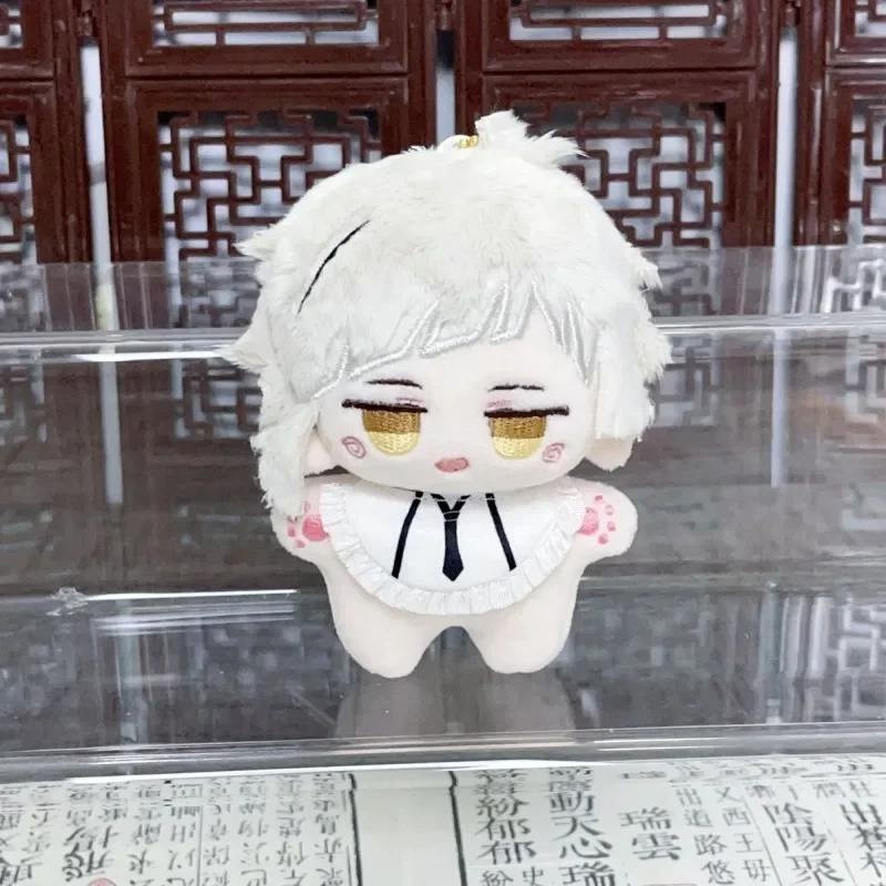 10cm Anime Bungou Stray Dogs Plush Doll Cute Osamu Dazai Nakahara Chuya Toy Soft Stuffed Bag Pendant Toys For Kids