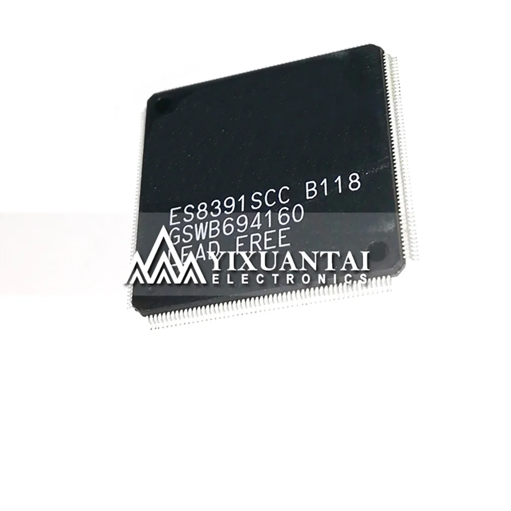 STOCK 1pcs/LOT     5pcs/LOT    10pcs/LOT   Free shipping  original     ES8391SCC B118   ES8391SCC    8391SCC   8391   TQFP