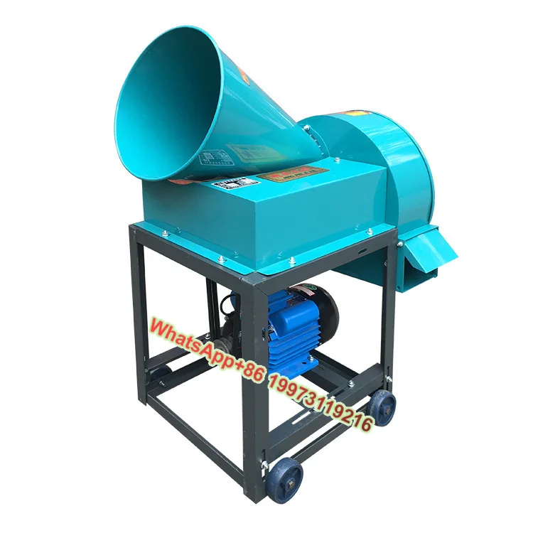 

Electric 220V Banana Tree Shredder Small Size Farming Rod Feed Kneading Cutting Machine New Motor Pump Gearbox for