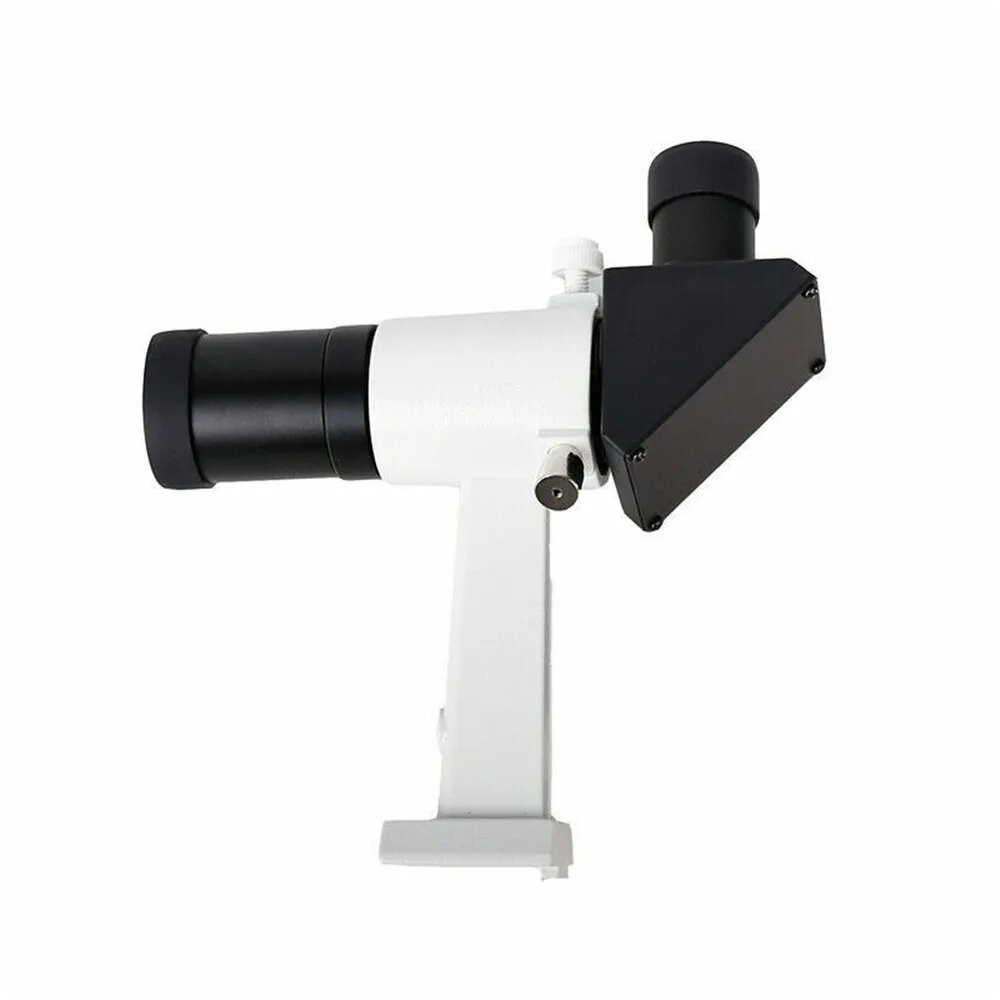 6x30 Finderscope with Crosshair 90 degree angel & Bracket for Astro Telescope