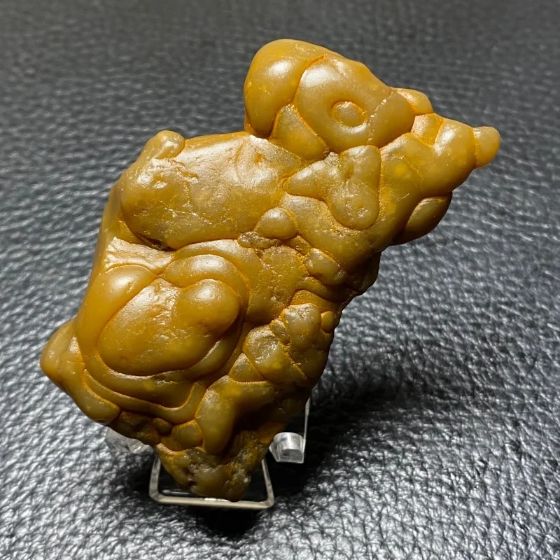 Natural Creamy White Lndian Spiralite Agate Teaching Mineral Specimen For Home Feng Shui Decoration And Festival Gift