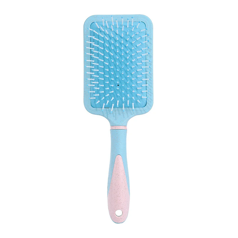 

Detangling Scalp Comb Hairbrush Paddle Comb for Curly and Tangled Hair(Light Blue) paddle hair comb