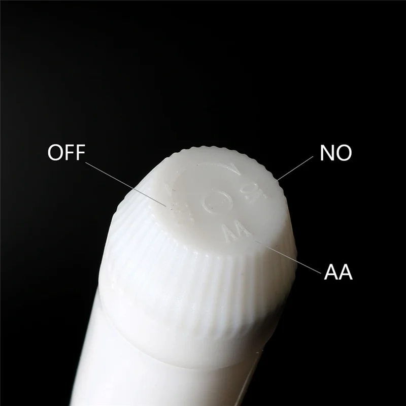 

ABLL-LED Candle Lights Candle Light 2 Buttons Remote Control Long Pole Electronic Simulation Candle Lights Warm White Flash Ligh