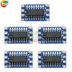 5pcs New  Mini MAX3232 RS232 to TTL Serial Port Leavel Converter Flashing Module Connector MAX232 for Arduino Flashing Board