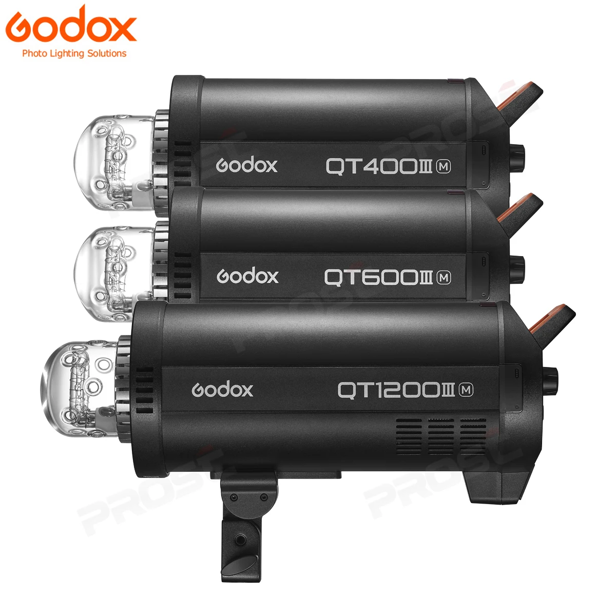Godox QT400III QT600III QT1200III GN65 1/8000s عالية السرعة مزامنة استوديو فلاش ضوء إحترافي بنيت في 2.4G نظام لاسلكي