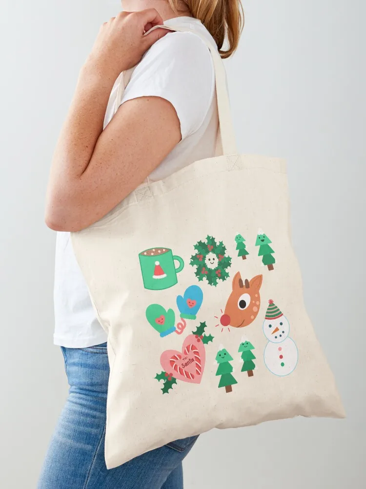 

Christmas cheer Tote Bag Women's shopper shopping cart bags Women's bag Shopper bag