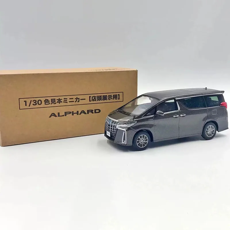 Original 1/30 Scale Alphard Alloy Car Model Ornament Souvenir Display Collection Hobby Gift